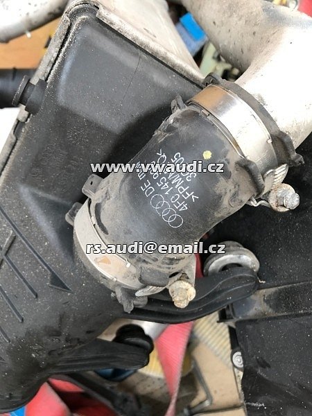 4F0 145 980 Audi A6 4F 2.7 3.0 TDI A6 4F 3.0 TDI tlaková hadice plnicí vzduchové hadice 4FO 145 980 - 2