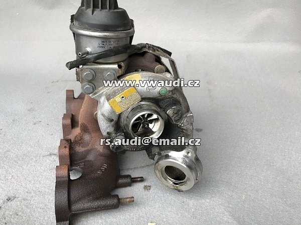 03L 253 016G Turbo , turbodmychadlo . turbína - 2