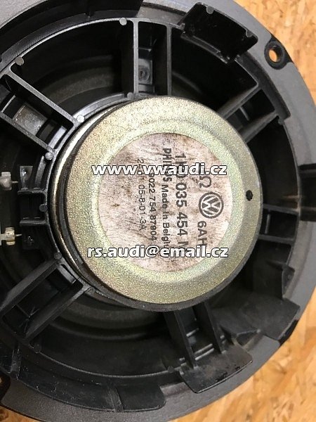 1K0 035 454 M Reproduktor  Golf 5 V 1K 03-09   4OHM PHILIPS Dveře  - 2