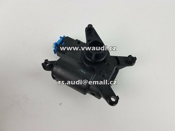 52411483 R06 VW T5 TRANSPORTER Servomotor klapky topení Delphi 52411483 R06  DELPHI 52411483R06 / 30.93694 - 4