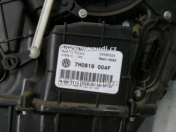  7H0 819 004F Zadní  přídavné topení  VW Transporter T5 - 3