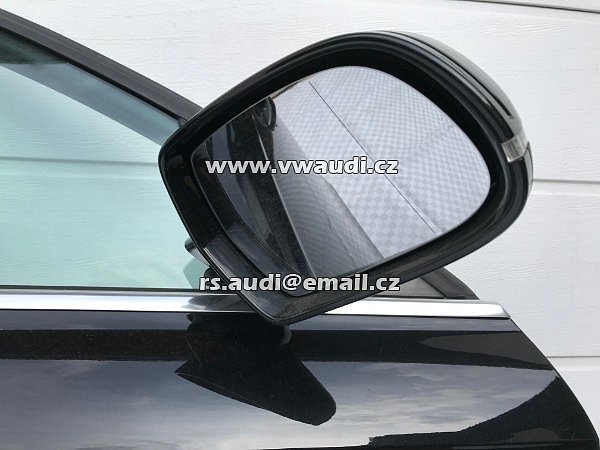 Dveře pravé přední A4 8K 2015  črná barva LZ9Y  top stav  - 7