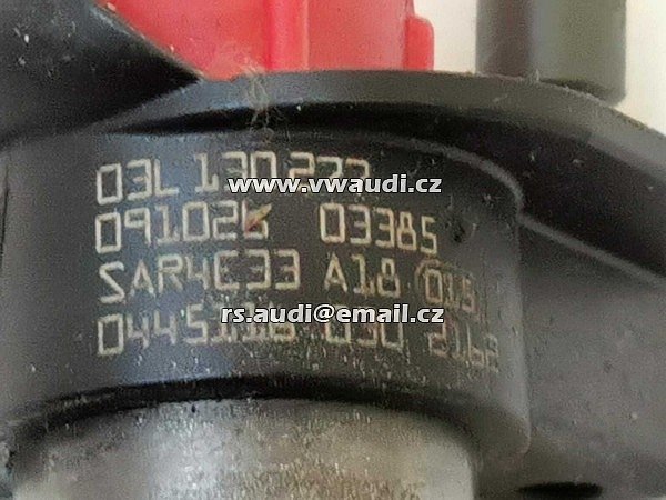  03L 130 277 Vstřikovací tryska O3L130277 VW AUDI SEAT SKODA 2,0 TDI       Bosch 0445116030 Einspritzdüse Injektor - 2