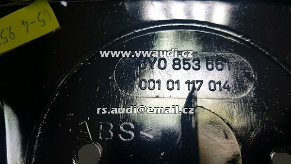  6Y0 853 661  Chrom maska chladiče Fab. 6Y0853661  - 2