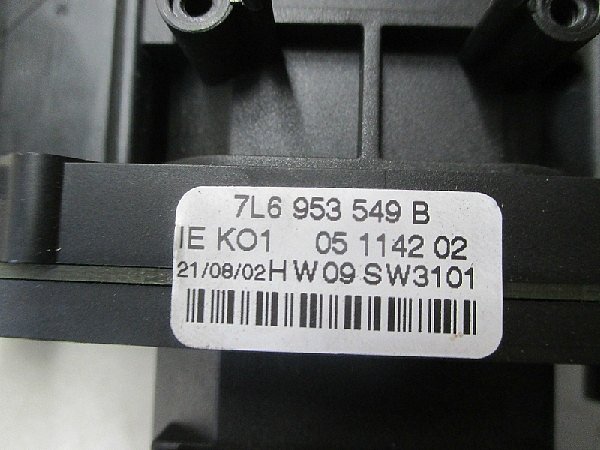 Touareg podvolantová řídíci jednotka  7L6 953 549B - 2