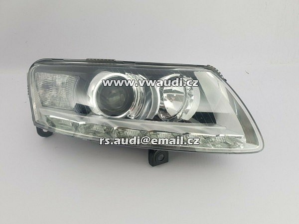 4F0 941 004 CP světlomet přední vpravo Originál Audi A6 4F C6 Facelift Xenon Bi-Xenon led -  D3S H7 LED PY21V - 4