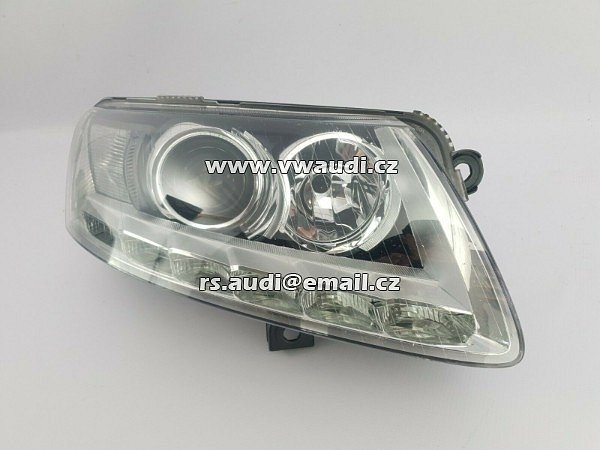 4F0 941 004 CP světlomet přední vpravo Originál Audi A6 4F C6 Facelift Xenon Bi-Xenon led -  D3S H7 LED PY21V - 6