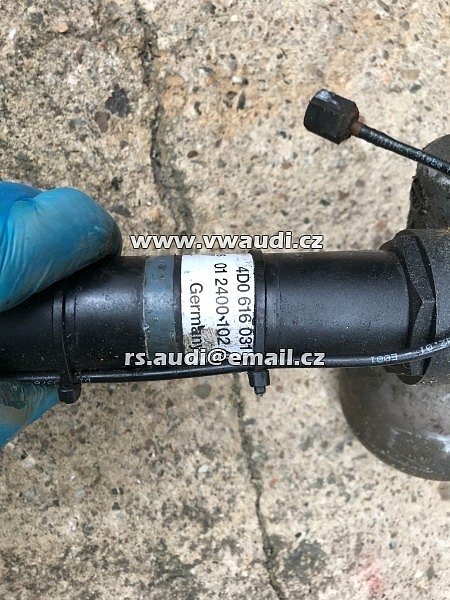 4D0 616 031G Tlumič pérování vzduchová pružina vzadu vpravo   A8 D2  -4DO 616 031 G - 3