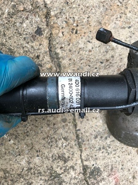4D0 616 031G Tlumič pérování vzduchová pružina vzadu vpravo   A8 D2  -4DO 616 031 G - 4