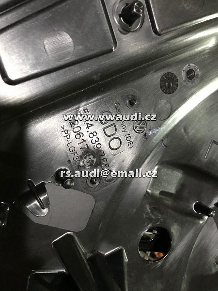 5K4839755L Stahování oken pro VW Golf 6 1.4 TSI  Stahovačka elektrická  LEVÁ   zadní  - 3