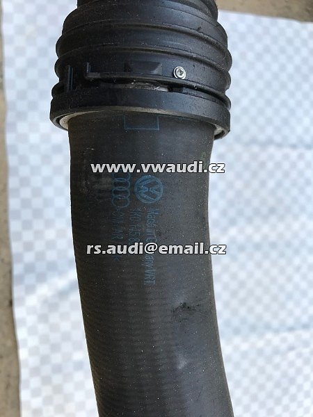 1K0 145 834L    Golf 5 V Passat 3C B6 Octavia 2 . A3 Touran 1T 1KO 145 834L    tlaková hadice hadice plnicího vzduchu trubka roura vedení stlačeného vzduchu LLK intercooler chladič turba    - 2