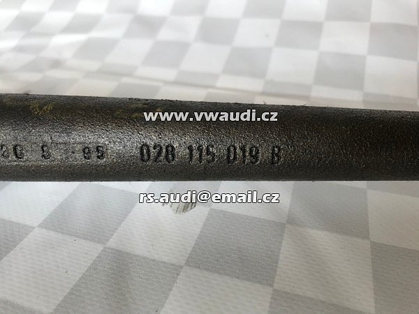 028 115 019B Hnací hřídel k Vakuovému  čerpadlu středový hřídel VW Golf 3 1.9 TDI 1Z. - 3