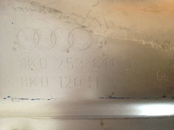  AUDI A4 A5 A7 výfuk levá strana 8K0 253 609R - 3