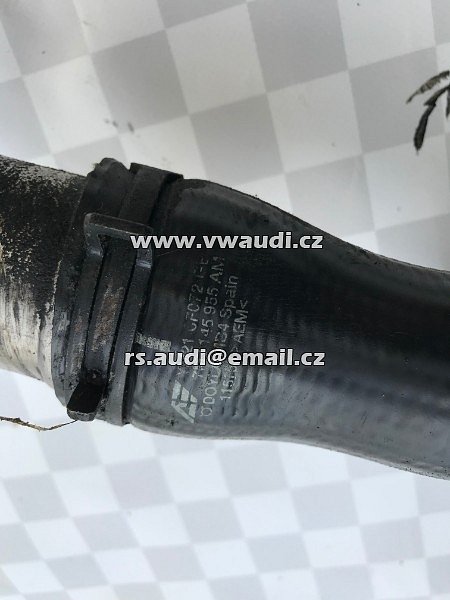 7M3 145 955 AM VW Sharan 2 Generace 7M3 2005 1,9 Tdi 85 kW 115 PS AUY  YM21CFC72    Hadice trubička plnícího vzduchu - 7