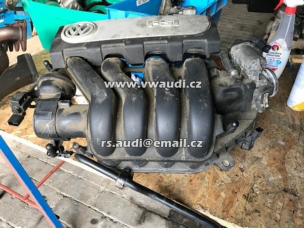 06F 133 201P Sací potrubí Audi VW Skoda 2.0 TFSI O6F133201P O6F33482E AXX BWA se servomotorem - 7
