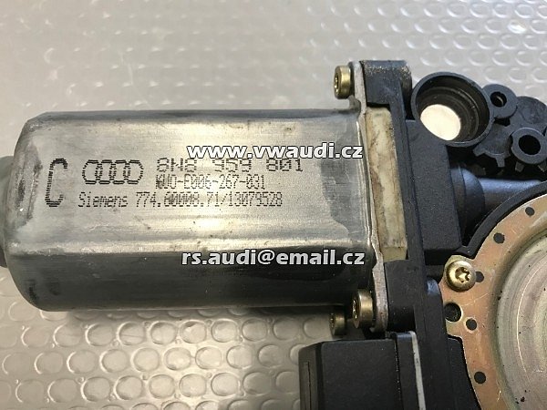 Motor okna  levý přední levý řídič Audi TT MK 1  - 3