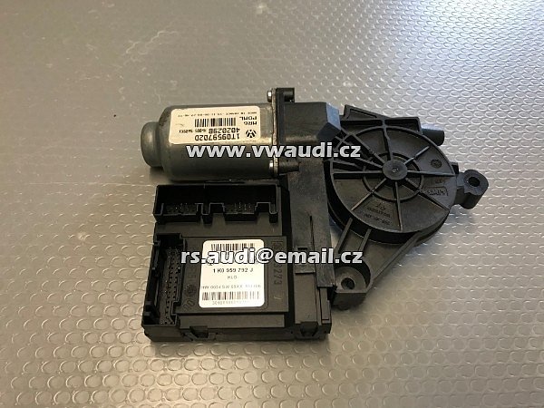 1K0 95 9792J Touran  VW Tiguan MK1 2008 Přední levý okenní motor 1KO959792J - 2