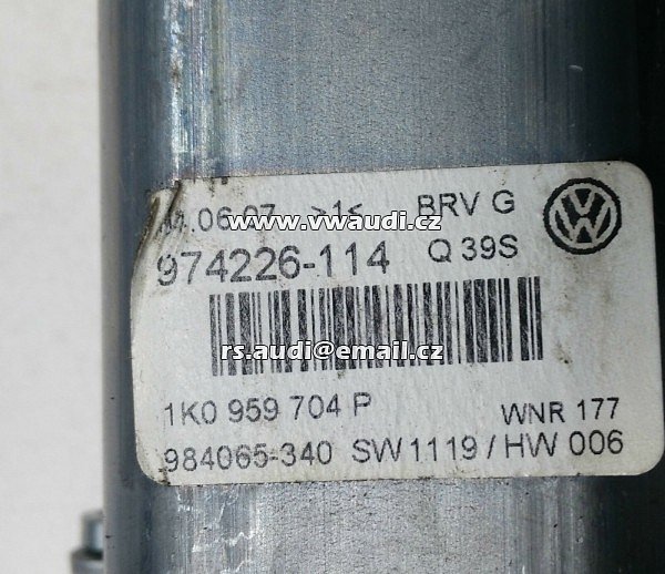  1K0 959 704 P 1KO959704P Originální okenní motor VW Passat B6 zadní pravý 1KO 959 704 P - 5