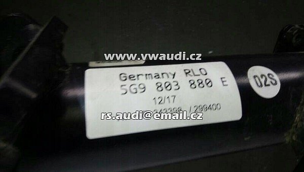 5G9 803 880 E Oris - E 496   55R -01 2179 VW GOLF 7 VII MK7 VARIANT tažné zařízení 5G9 803 880F Oris A50x koule hák tažný - 4