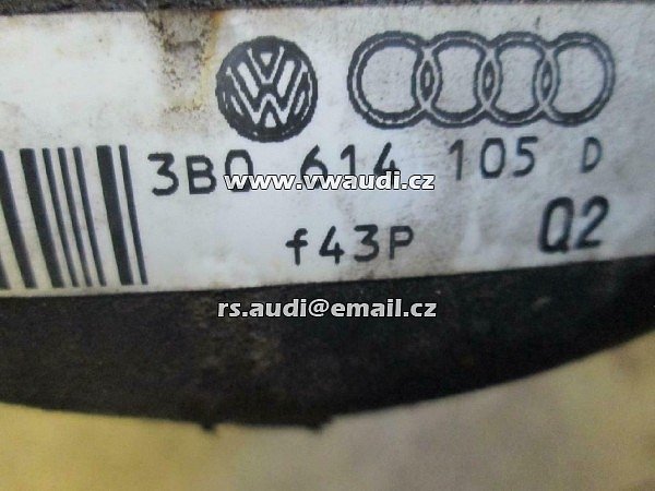  3B0 614 105 D  Hlavní válec posilovače brzd VW Passat 3B 3BG AUDI A4 A6 3BO614105D - 2