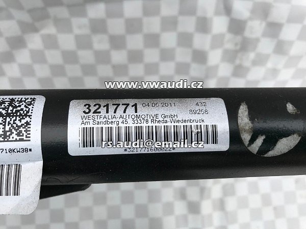 3AA 803 880 E  Passat 3C B7 3AA 3AF - Elektrické tažné zařízení originál výklopné výkyvné originál / koule hák tažný / Tažná Zařízení Westfalia - 10