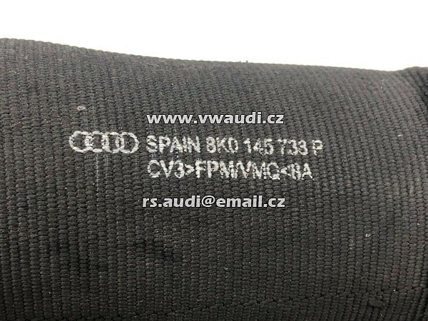 8K0 145 733 P Potrubí vedení stlačeného vzduchu Audi A4 A5 Audi Intercooler 8K0145733 - 2