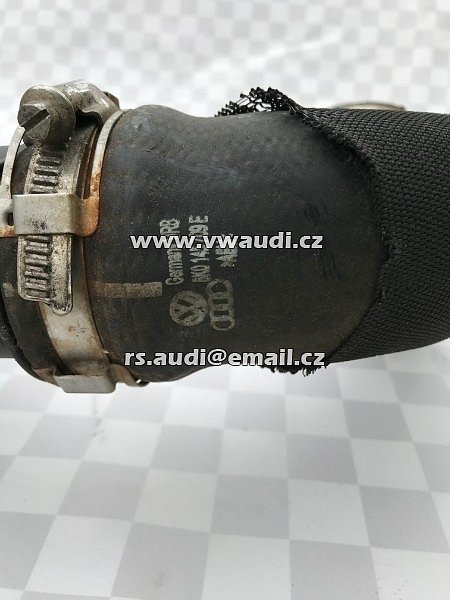 8K0 145 709 E    Potrubí vedení stlačeného vzduchu Audi A4 A5 Audi Intercooler 8KO 145 709 E    roura hadice trubka  - 3