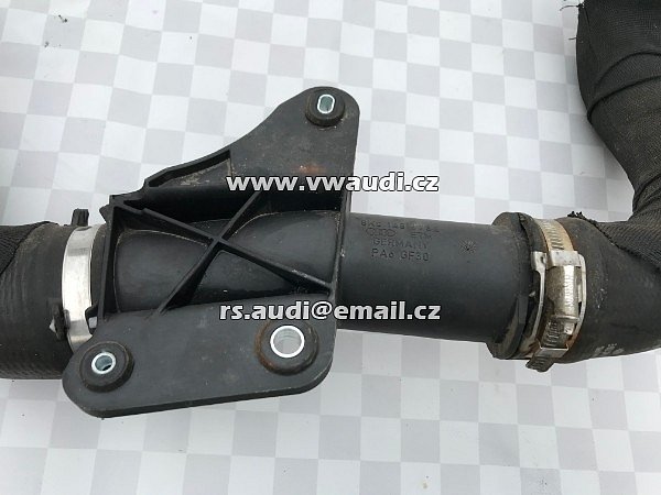 8K0 145 673E Potrubí vedení stlačeného vzduchu Audi A4 A5 Audi Intercooler 8KO 145 673E  roura hadice trubka  - 2