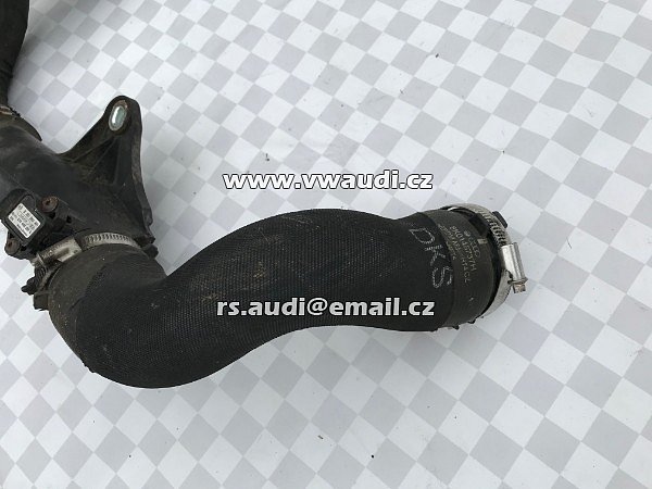 8K0 145 737H Potrubí vedení stlačeného vzduchu Audi A4 A5 Audi Intercoole 8KO 145 737H  roura hadice trubka  - 2