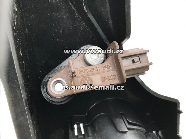 8K0 959 651  Audi A5 8T B8 Senzor nárazu, snímač boční akcelerace 8KO959651 - 2