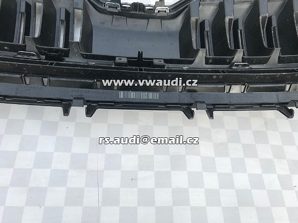  565 853 653 A  Maska Skoda Kodiaq, 565 853 653 A  crom plast černý lak   - 9