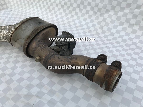 4G0 131 703 AE Katalyzátor Audi A6 4G A4 8K A5 8T Q5 2,0 TDI katalyzátor Kat potrubí 4G0131703AE 3Q0253691F - 3