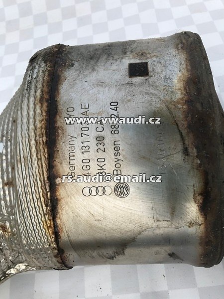 4G0 131 703 AE Katalyzátor Audi A6 4G A4 8K A5 8T Q5 2,0 TDI katalyzátor Kat potrubí 4G0131703AE 3Q0253691F - 5