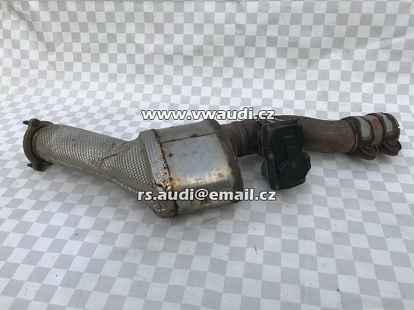 4G0 131 703 AE Katalyzátor Audi A6 4G A4 8K A5 8T Q5 2,0 TDI katalyzátor Kat potrubí 4G0131703AE 3Q0253691F - 6