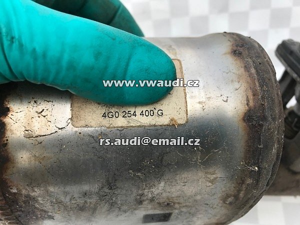 4G0 131 703 AE Katalyzátor Audi A6 4G A4 8K A5 8T Q5 2,0 TDI katalyzátor Kat potrubí 4G0131703AE 3Q0253691F - 7