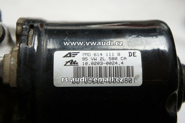 7M0 614 111B Hydraulický blok Sharan 1  1998    ABS řídící jednotka Řídicí jednotka - 4