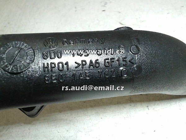 8D0 145 840S AUDI A4 A6 VW Passat SKODA Superb B5 1.9TDI potrubí plnicího vzduchu 8DO145840S - 2