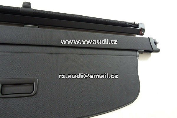 8K9 863 553 Kryt zavazadlového prostoru Audi A4 8K B8 Avant, zakrytí kufru roleta 8K9863553 černá barva  - 3
