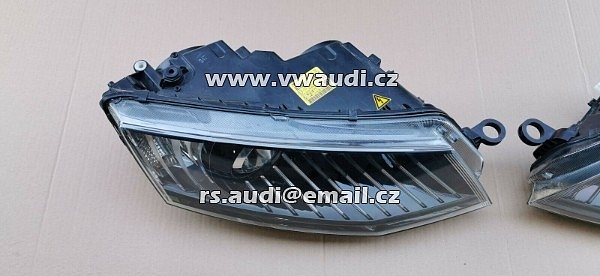 Bi-xenon světlomet  Škoda Octavia lll 5E vpravo originál 5E1941016B 15S - 2
