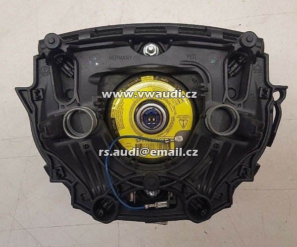 7H0 880 201 AA 7H0880201T Orig VW Caravelle Transporter Multivan AIRBAG  kryt volantu modul volantu - 2