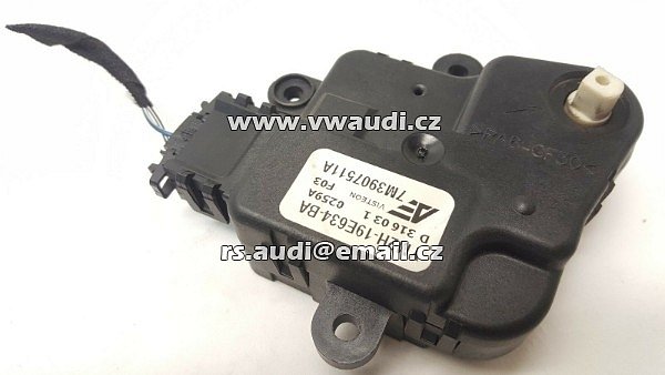 7M3907511A  Servo motor motorek nastavení klapky topení / klimatizace  Servopohon Sharan 7M aktuátor klimatizace ventilace 7M3907511A - 3