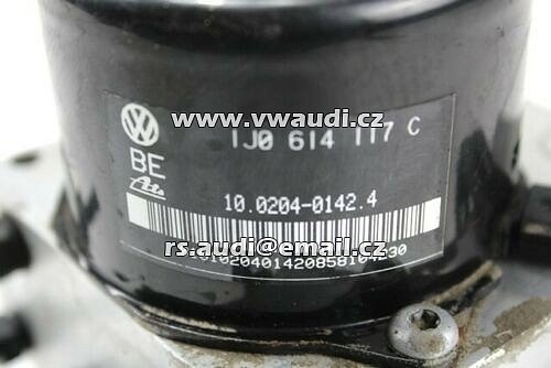 ABS 1J0907379G 10094903403 1J0614117C 10020401424 VW - záruka  - 2