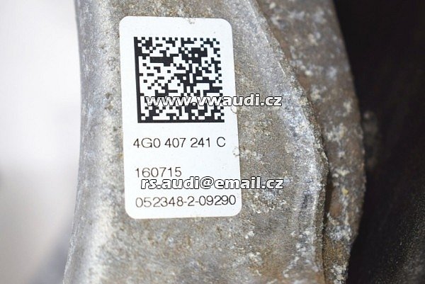  4G0 407 241C Pouzdro ložiska kola závěšení kola  Audi A4 8K A5 8T PŘEDNÍ VLEVO  LP  / Těhlice šenkl / - 5