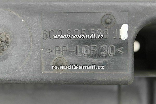  6Q0 805 588 J  Nosič zámku zámku chladičová stěna  6QO805588J VW Polo 9N - 2