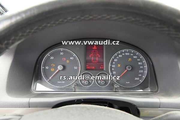 Přístrojová deska tachometru tachometru  Touran 1T1 1T2 2009 2.0 TDI - 3