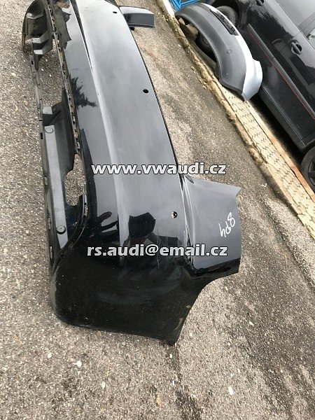 8P4 807 511 Audi A3 8P Sportback  2004-2008 Zadní nárazník 8P4807511  5dvéř  PDC SPOILER TAŽNÉ  - 2