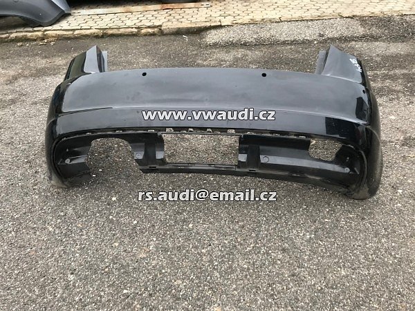 8P4 807 511 Audi A3 8P Sportback  2004-2008 Zadní nárazník 8P4807511  5dvéř  PDC SPOILER TAŽNÉ  - 3