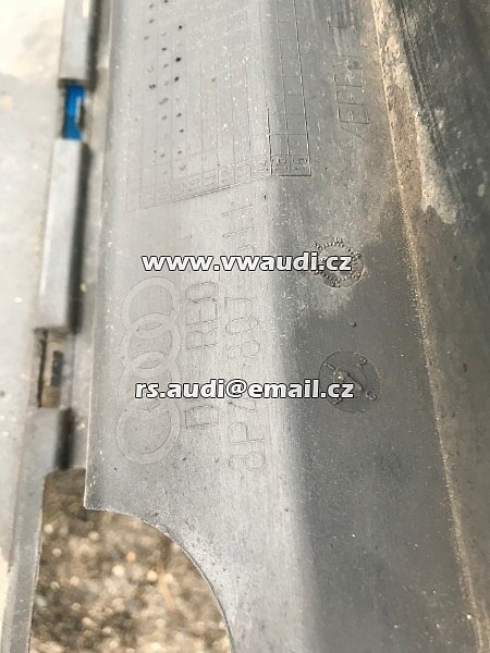 8P4 807 511 Audi A3 8P Sportback  2004-2008 Zadní nárazník 8P4807511  5dvéř  PDC SPOILER TAŽNÉ  - 7