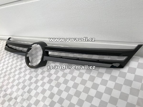 5M0 853 655 D VW GOLF 6 VI PLUS + mřížka masky chladiče 5M0 maska ​​chladiče PŘEDNÍ ORIGINÁL 5MO853655D - 2