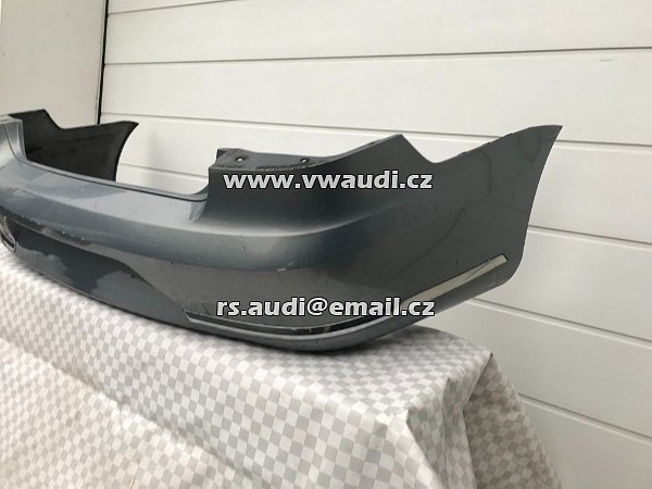 3AE 807 417R Zadní nárazník VW Passat (36, B7) LA8X kašmírová hnědá 3AE807417 - 2
